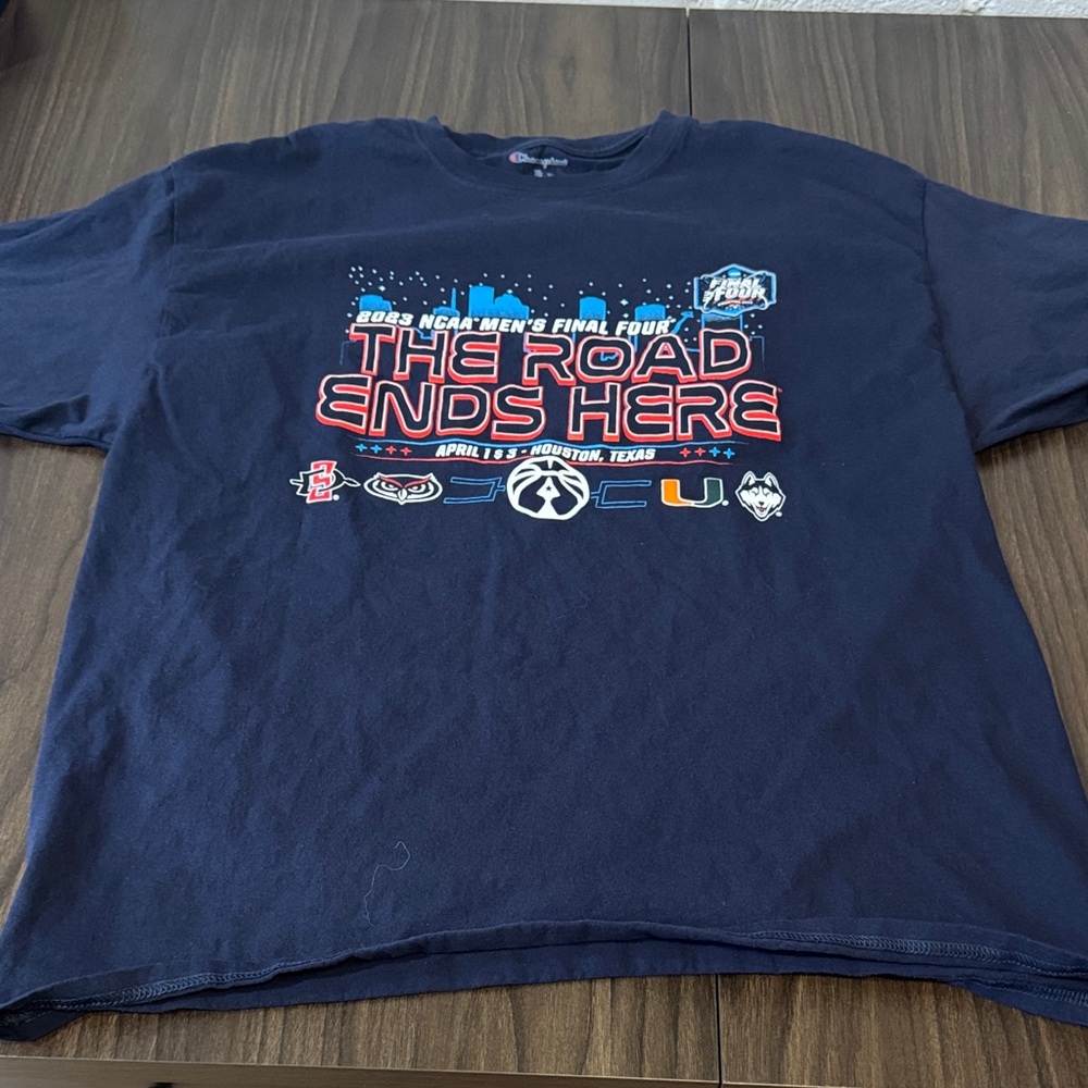 Champion 2023 Final Four Men’s T-Shirt-Size XL